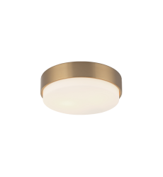 2 x 10W LED Medium Base-E26 120V Aged Gold Brass Metal Ceiling Mount (M13202AG) - Matteo 2 x 10W LED Medium Base-E26 120V Aged Gold Brass Metal Ceiling Mount (M13202AG) - Matteo