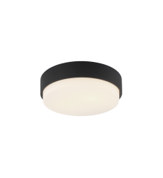 2 x 10W LED Medium Base-E26 120V Matte Black Metal Ceiling Mount (M13202MB) - Matteo 2 x 10W LED Medium Base-E26 120V Matte Black Metal Ceiling Mount (M13202MB) - Matteo