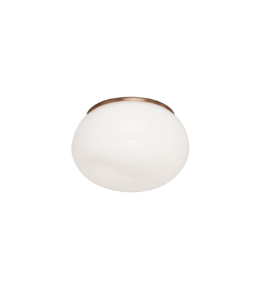  4 Watt G9 Aged Gold Brass Metal Flush Mounts (M14001AGOP) - Matteo