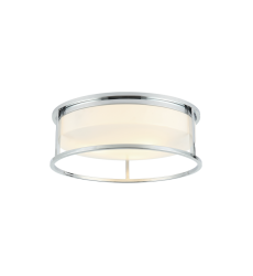 3 x 10W LED Medium Base-E26 120V Chrome Metal Ceiling Mount (M15003CH) - Matteo 3 x 10W LED Medium Base-E26 120V Chrome Metal Ceiling Mount (M15003CH) - Matteo