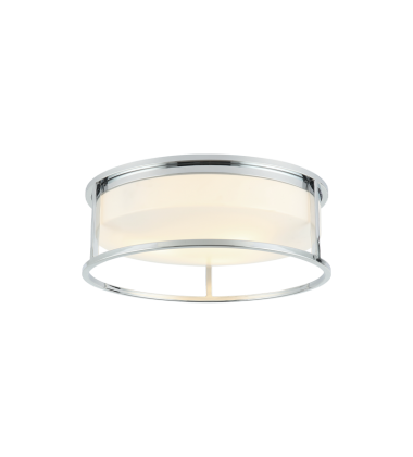 3 x 10W LED Medium Base-E26 120V Chrome Metal Ceiling Mount (M15003CH) - Matteo 3 x 10W LED Medium Base-E26 120V Chrome Metal Ceiling Mount (M15003CH) - Matteo