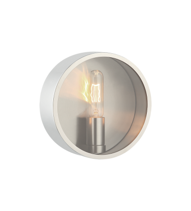 40 Watt Medium E26 Chrome Metal Wall Sconce (M15201CH) - Matteo 40 Watt Medium E26 Chrome Metal Wall Sconce (M15201CH) - Matteo