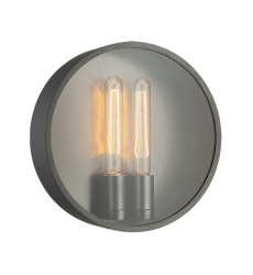  40 Watt Medium E26  Gunmetal Metal Wall Sconce (M15202GM) - Matteo