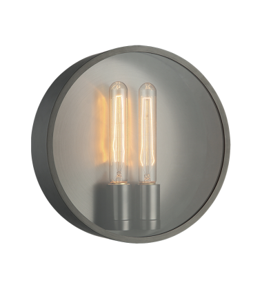 40 Watt Medium E26 Gunmetal Metal Wall Sconce (M15202GM) - Matteo 40 Watt Medium E26 Gunmetal Metal Wall Sconce (M15202GM) - Matteo