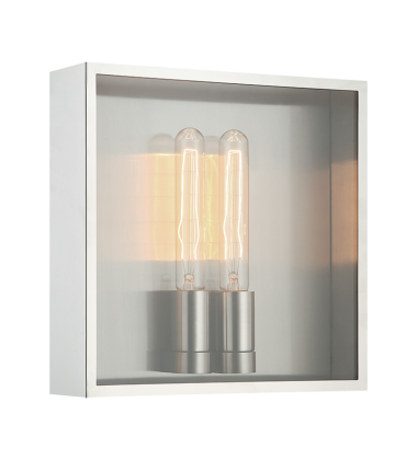  40 Watt Medium E26  Chrome Metal Wall Sconce (M15242CH) - Matteo