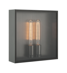  40 Watt Medium E26  Gunmetal Metal Wall Sconce (M15242GM) - Matteo