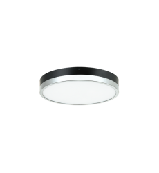 22.5 Watt LED Black & Chrome Metal Ceiling Mount (M15301BKCH) - Matteo 22.5 Watt LED Black & Chrome Metal Ceiling Mount (M15301BKCH) - Matteo