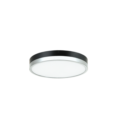 22.5 Watt LED Black & Chrome Metal Ceiling Mount (M15301BKCH) - Matteo 22.5 Watt LED Black & Chrome Metal Ceiling Mount (M15301BKCH) - Matteo
