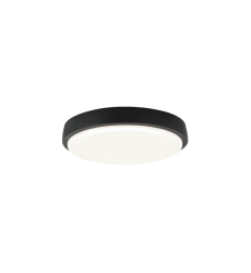 20W LED Matte Black Metal Flush Mounts (M16112MB) - Matteo 20W LED Matte Black Metal Flush Mounts (M16112MB) - Matteo
