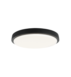 30W LED Matte Black Metal Flush Mounts (M16115MB) - Matteo 30W LED Matte Black Metal Flush Mounts (M16115MB) - Matteo