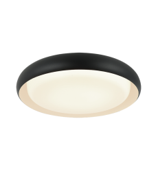 30W LED Matte Black Metal Flush Mounts (M16218MB) - Matteo 30W LED Matte Black Metal Flush Mounts (M16218MB) - Matteo