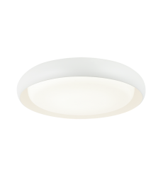 30W LED Matte White Metal Flush Mounts (M16218MW) - Matteo 30W LED Matte White Metal Flush Mounts (M16218MW) - Matteo