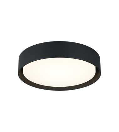 20W LED Matte Black Metal Ceiling Mount (M16616MB) - Matteo 20W LED Matte Black Metal Ceiling Mount (M16616MB) - Matteo