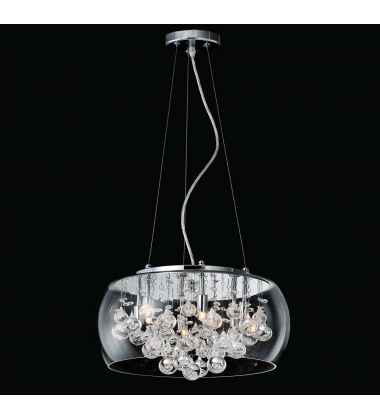  Glass-Encased Bubble Droplet Pendant(M21006)-Matteo