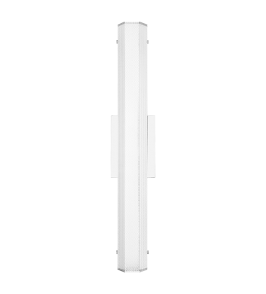  1 x 24W LED 120V Chrome Metal Wall Sconce (S01024CH) - Matteo