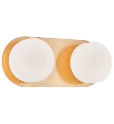  KNOBBEL Wall Sconce(S01302AGOP)-Matteo