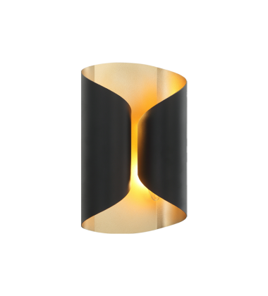  2 x 40W Candelabra Base-E12 120V Matte Black Metal Wall Sconce (S01602MB) - Matteo