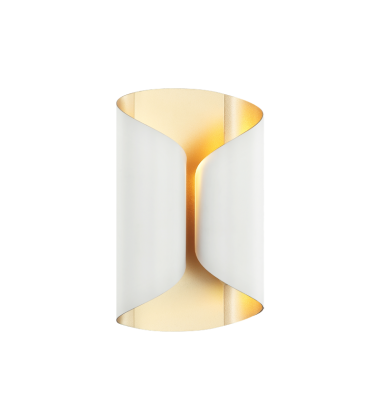  2 x 40W Candelabra Base-E12 120V White Metal Wall Sconce (S01602WH) - Matteo