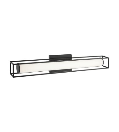 24W LED Matte Black Metal VANITY (S02326MB) - Matteo 24W LED Matte Black Metal VANITY (S02326MB) - Matteo