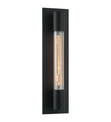 1 x 10W LED Medium Base-E26 120V Matte Black Metal Wall Sconce (S02401MB) - Matteo 1 x 10W LED Medium Base-E26 120V Matte Black Metal Wall Sconce (S02401MB) - Matteo