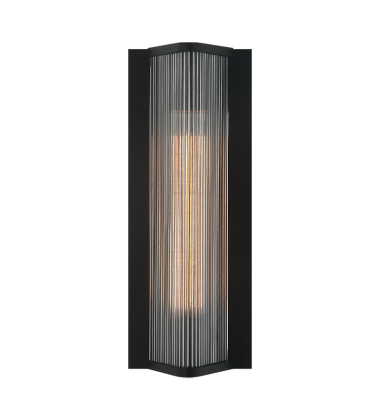 1 x 10W LED Medium Base-E26 120V Matte Black Metal Wall Sconce (S02601MB) - Matteo 1 x 10W LED Medium Base-E26 120V Matte Black Metal Wall Sconce (S02601MB) - Matteo