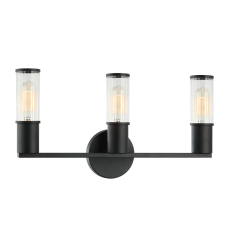 25W Medium Base Matte Black Metal Wall Sconce (S02803MB) - Matteo 25W Medium Base Matte Black Metal Wall Sconce (S02803MB) - Matteo