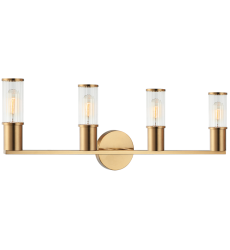 25W Medium Base Aged Gold Brass Metal Wall Sconce (S02804AG) - Matteo 25W Medium Base Aged Gold Brass Metal Wall Sconce (S02804AG) - Matteo