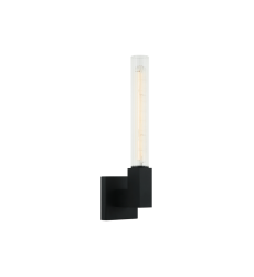 2 x 40W Medium Base-E26 120V? Matte Black Metal Wall Sconce (S03101BK) - Matteo