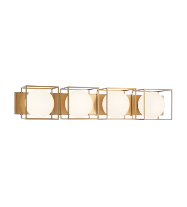 60 Watt Medium E26 Aged Gold Brass Metal Wall Sconce (S03804AG) - Matteo 60 Watt Medium E26 Aged Gold Brass Metal Wall Sconce (S03804AG) - Matteo
