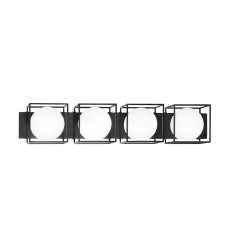  60 Watt Medium E26  Black Metal Wall Sconce (S03804BK) - Matteo
