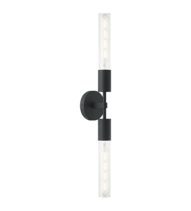  40 Watt Medium E26  Matte Black Metal VANITY (S04002MB) - Matteo