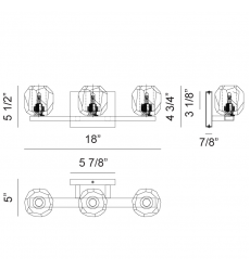 3 x 40W G9 120V? Chrome Metal VANITY (S04103CH) - Matteo 3 x 40W G9 120V? Chrome Metal VANITY (S04103CH) - Matteo