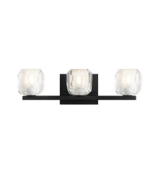 3 x 40W G9 120V? Matte Black Metal VANITY (S04103MB) - Matteo 3 x 40W G9 120V? Matte Black Metal VANITY (S04103MB) - Matteo