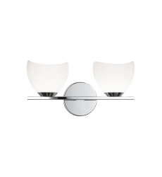  2 x 28W G9 120V Chrome Metal VANITY (S04202CHOP) - Matteo