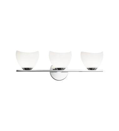  3 x 28W G9 120V Chrome Metal VANITY (S04203CHOP) - Matteo