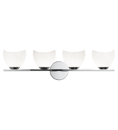  4 x 28W G9 120V Chrome Metal VANITY (S04204CHOP) - Matteo