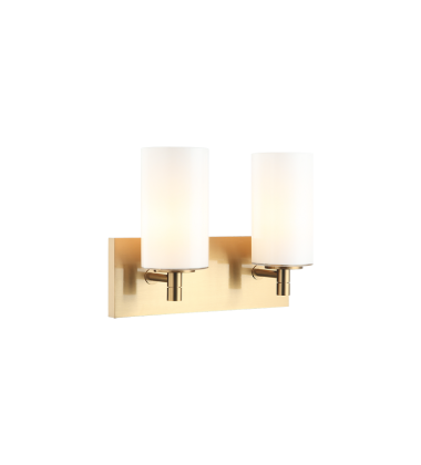   Aged Gold Brass Metal Wall Sconce (S04902AGOP) - Matteo