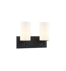   Matte Black Metal Wall Sconce (S04902MBOP) - Matteo