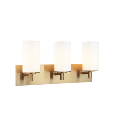   Aged Gold Brass Metal Wall Sconce (S04903AGOP) - Matteo