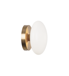  5W G9 Aged Gold Brass Metal Wall Sconce (S05101AGOP) - Matteo