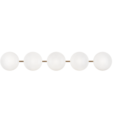  5W G9 Aged Gold Brass Metal Wall Sconce (S05105AGOP) - Matteo