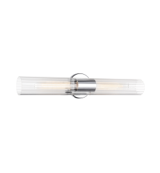  60 Watt Medium E26  Chrome Metal Wall Sconce (S05403CH) - Matteo