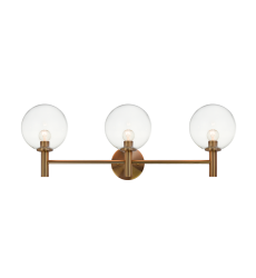 40 Watt Candelabra E12 Aged Gold Brass Metal Wall Sconce (S06003AGCL) - Matteo 40 Watt Candelabra E12 Aged Gold Brass Metal Wall Sconce (S06003AGCL) - Matteo