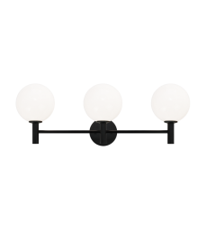 40 Watt Candelabra E12 Black Metal Wall Sconce (S06003BKOP) - Matteo 40 Watt Candelabra E12 Black Metal Wall Sconce (S06003BKOP) - Matteo