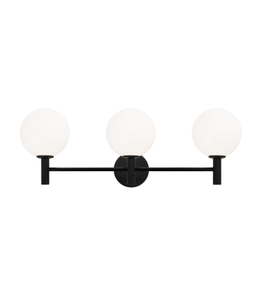  40 Watt Candelabra E12  Black Metal Wall Sconce (S06003BKOP) - Matteo