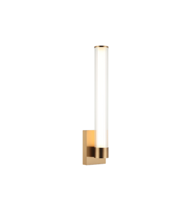 9W LED Aged Gold Brass Metal VANITY (S06420AG) - Matteo 9W LED Aged Gold Brass Metal VANITY (S06420AG) - Matteo