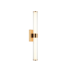 13W LED Aged Gold Brass Metal VANITY (S06426AG) - Matteo 13W LED Aged Gold Brass Metal VANITY (S06426AG) - Matteo