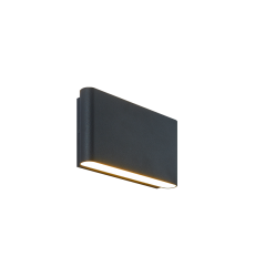 8.5W LED Matte Black Metal OUTDOOR LIGHTING (S06509MB) - Matteo Modern 8.5W LED Matte Black Metal OUTDOOR LIGHTING (S06509MB) - Matteo Modern