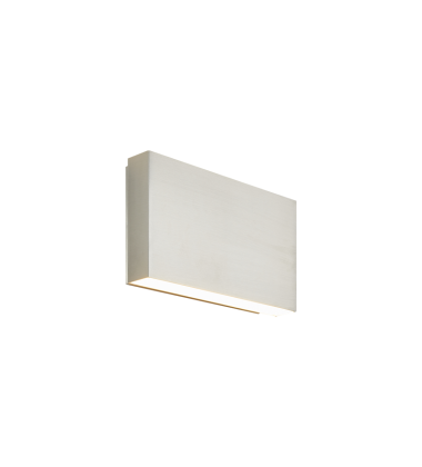  8.5W LED Brushed Nickel Metal OUTDOOR LIGHTING (S06609BN) - Matteo Modern