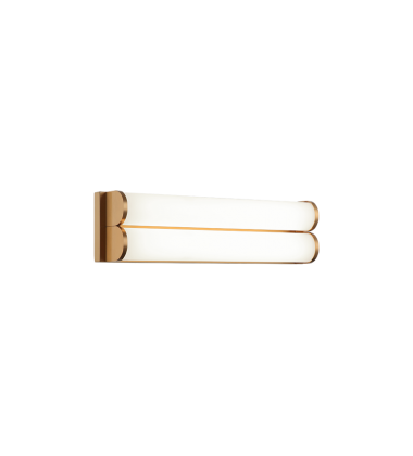 16W LED Aged Gold Brass Metal Wall Sconce (S07028AG) - Matteo 16W LED Aged Gold Brass Metal Wall Sconce (S07028AG) - Matteo